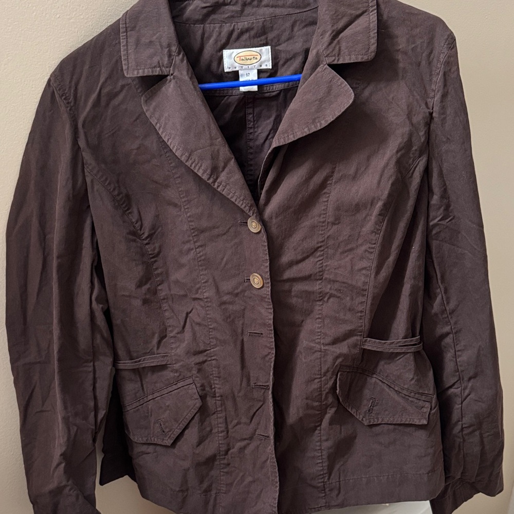 Christopher & Banks Dark Brown Women's Blazer